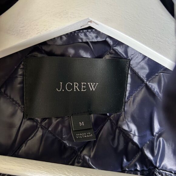 J.Crew Shinny Quilted Down Blend Jacket - Picture 5 of 8